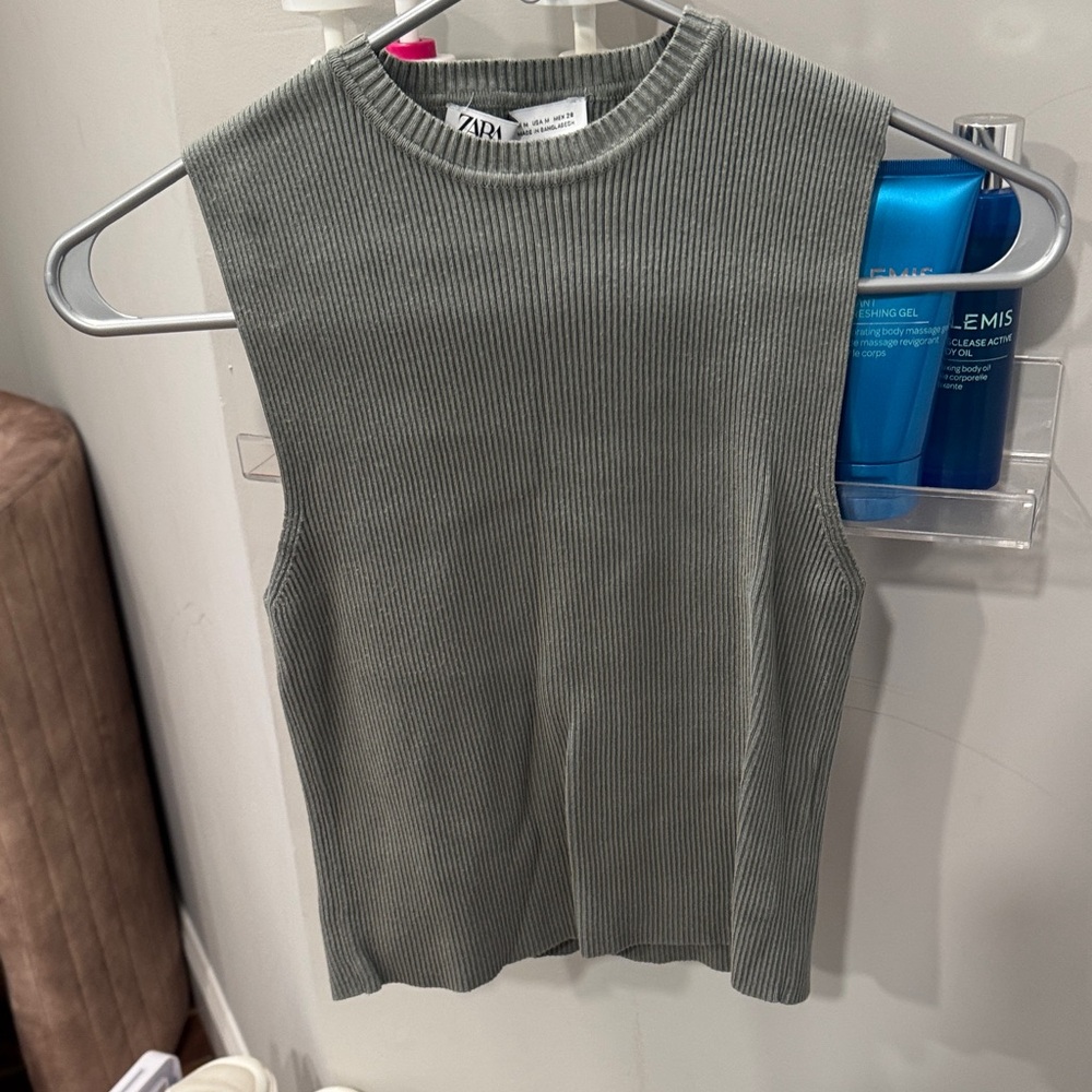 Zara sweater tank